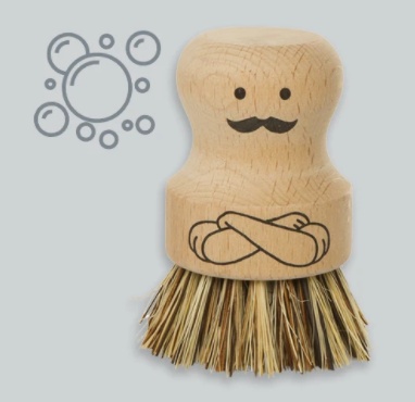 Diskborste i trä, MR SCRUBBER, Natur