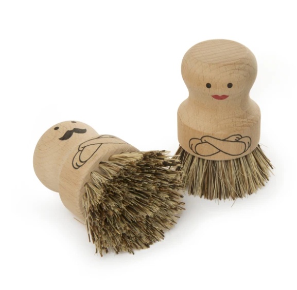 Diskborste i trä, MR SCRUBBER, Natur