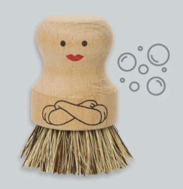 Diskborste i trä, MRS SCRUBBER, Natur