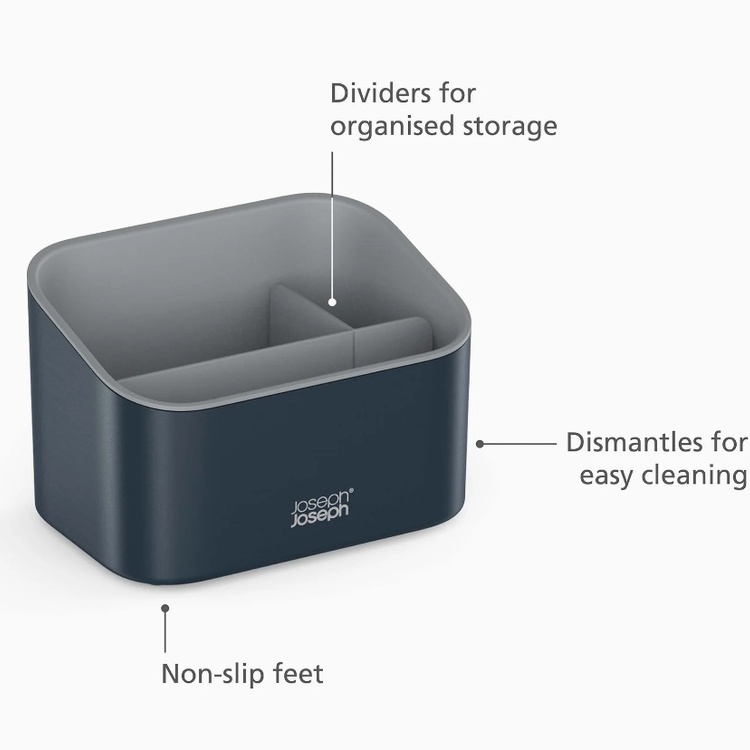 Diskbänksförvaring, SINKSTORE TIERED SINK CADDY, Joseph Joseph, 17,5 x 12 x H 12 cm, Grå