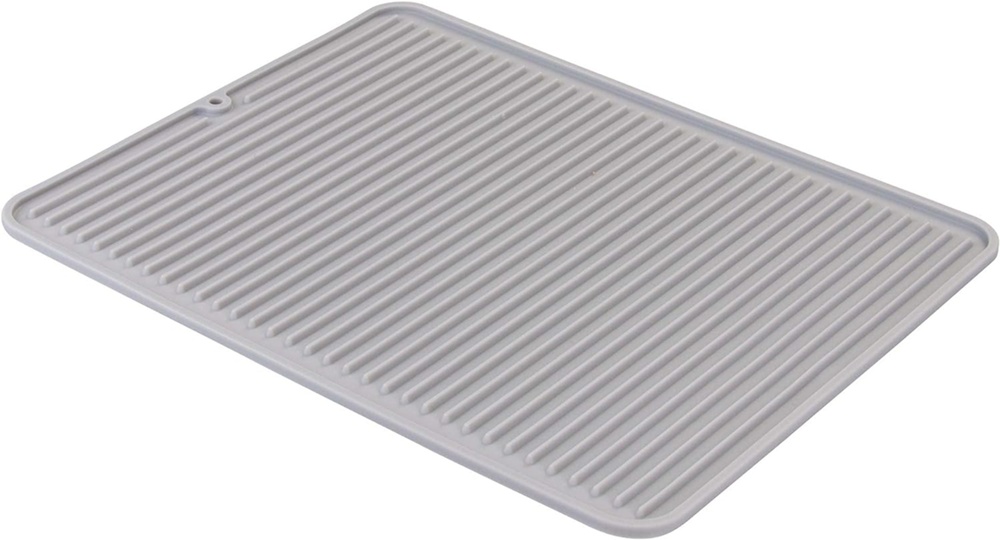 Diskmatta / Grytunderlägg, SILICONE MAT, 31,5 x 40,5 cm, Grå