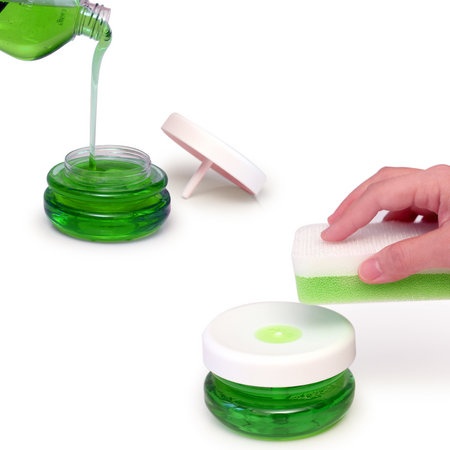 Diskmedelspump, DO-DISH, Ø 10 x 6 cm, Bosign, Vit