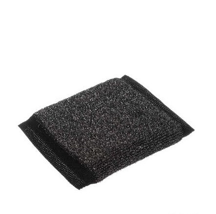 Disksvampar, 3 st, INOX SCRUBBING SPONGES, 10 x 9 cm, Svarta