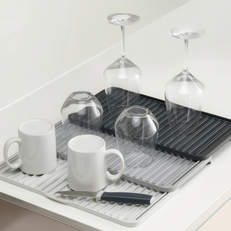 Diskunderlägg, Utdragbart, TIER DRAINING BOARD, Joseph Joseph, Grå