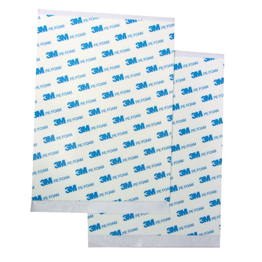 Dubbelhäftande Tejp på Ark. 2 st, 3M MOUNTING SHEETS, 20 x 15 cm, Vita