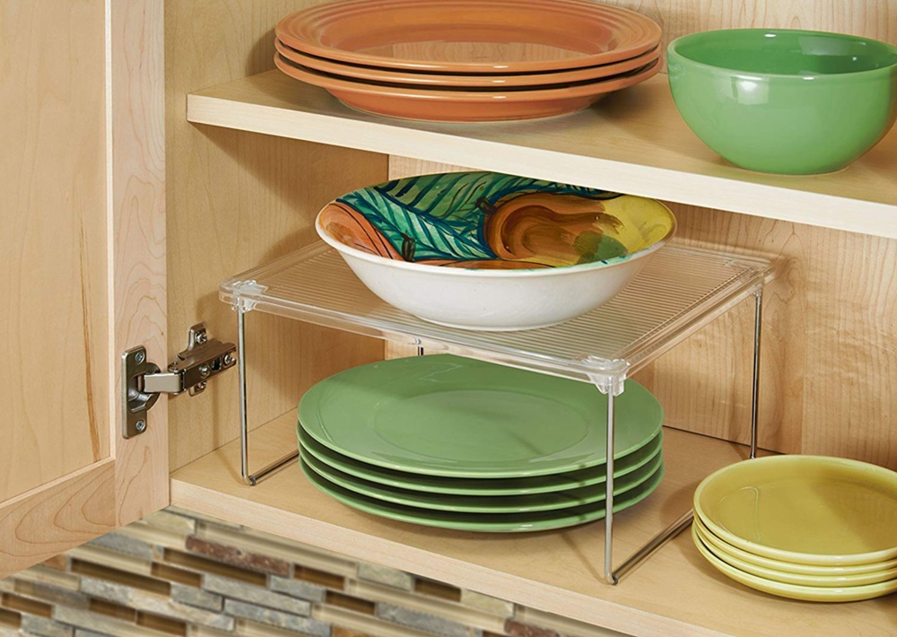 Extra hylla för skåp, PANTRY CABINET SHELF, 30,5 x 25,4 x H 15,2 cm , Transparent