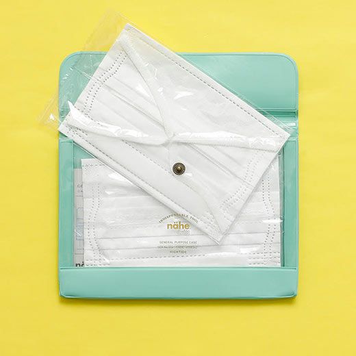 Fodral A6, GENERAL PURPOSE CASE, 17,5 x 13 cm, Nähe, Mint