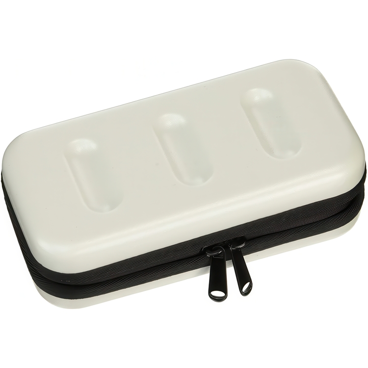 Fodral för sladdar mm, HARD SHELL CASE, 18 x 9 x H 6 cm, Nähe, Ivory-v