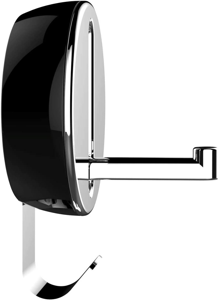 Fällbar hängare med krok, DELTA KLAPP-HAKEN, Silver / Svart