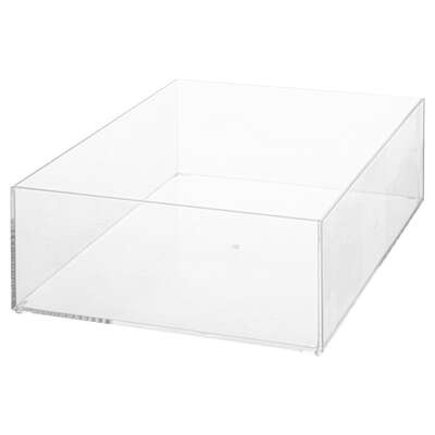 Förvaringsbricka, Stapelbar, SELENA ORGANISER LARGE, 25,6 x 19,2 x H 8,5 cm, Klar