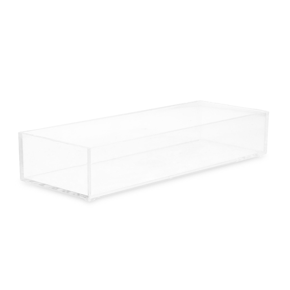 Förvaringsbricka, Stapelbar, Avlång, SELENA ORGANISER MEDIUM, 25,6 x 9,7 x H 4,8 cm, Klar