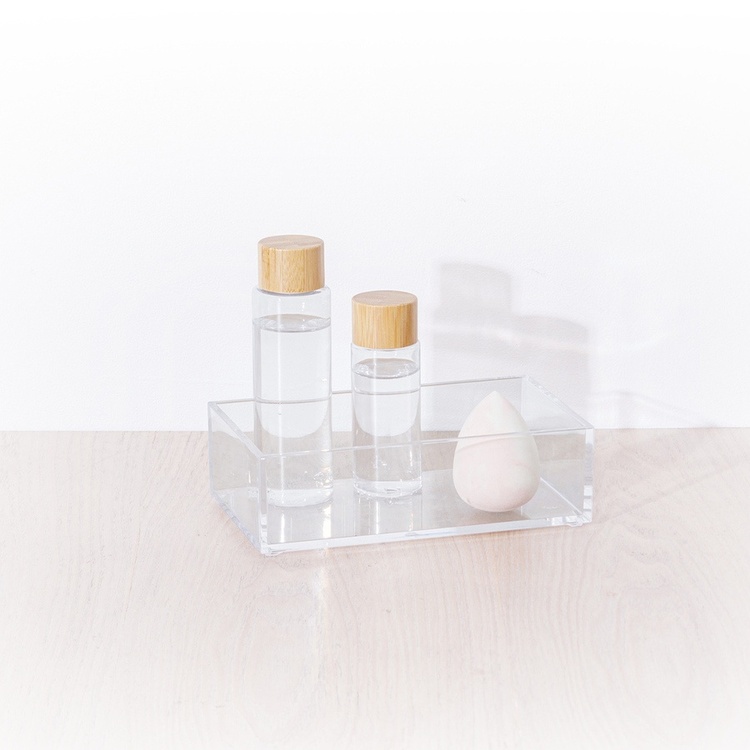 Förvaringsbricka, Stapelbar, Rektangulär, SELENA ORGANISER SMALL, 16 x 9,7 x H 4,8 cm, Klar