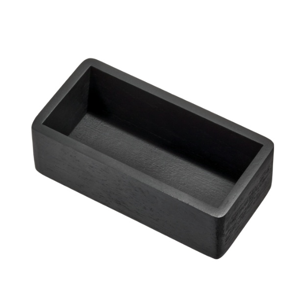 Förvaringsbricka, THE HOME EDIT SMALL DRAWER ORGANIZER, 7,6 x 15,2 x H 5,1 cm, Svart