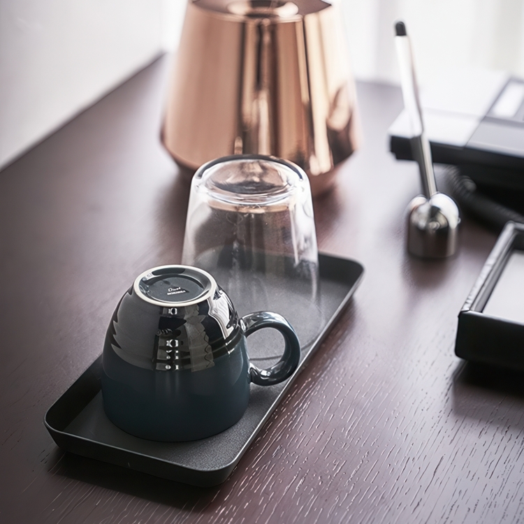 Förvaringsfat i metall, TOWER AMENITY TRAY, 22 x 10 x H 1,5 cm, Yamazaki
