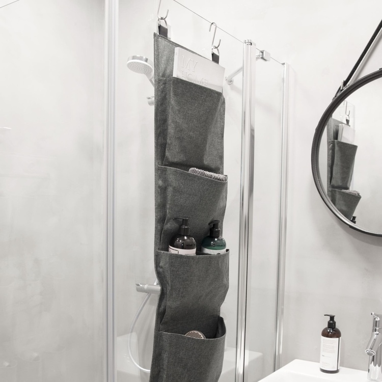 Förvaringsfickor, 4-fack, BIGSO HANG UP STORAGE, 30 x H 100 cm