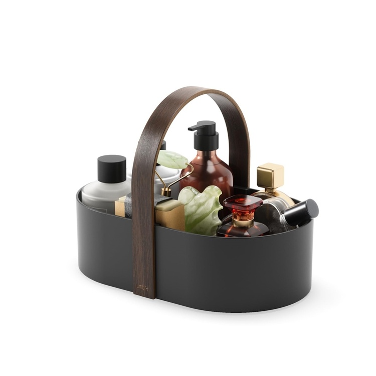 Förvaringskorg med fack, UMBRA BELLWOOD CADDY, 30 x 20 x H 23 cm