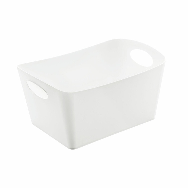 Förvaringskorg, KOZIOL BOXXX ECO MEDIUM, 20 x 30 x H 15 cm, Vit