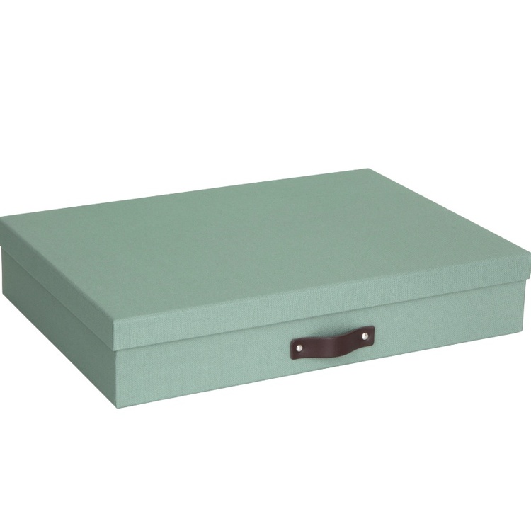 F&ouml;rvaringsl&aring;da A3, BIGSO SVERKER CANVAS, 43,5 x 31 x H 8,5 cm, Gr&ouml;n