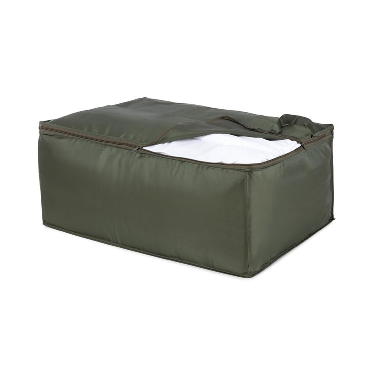 Förvaringslåda av återanvänd plast, Mjuk, ECOLOGICAL GREEN, 70 x 50 x