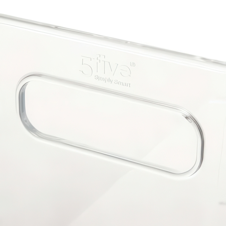 Förvaringslåda i klarplast, SELENA STORAGE BASKET, 31 x 15 x H 15 cm, Klar