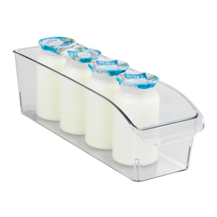 Förvaringslåda med handtag, SMALL CABINET-ORGANIZER, 31 x 10 x H 9,5 cm, Klar