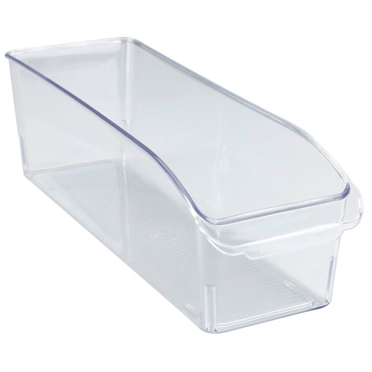 Förvaringslåda med handtag, SMALL CABINET-ORGANIZER, 31 x 10 x H 9,5 cm, Klar