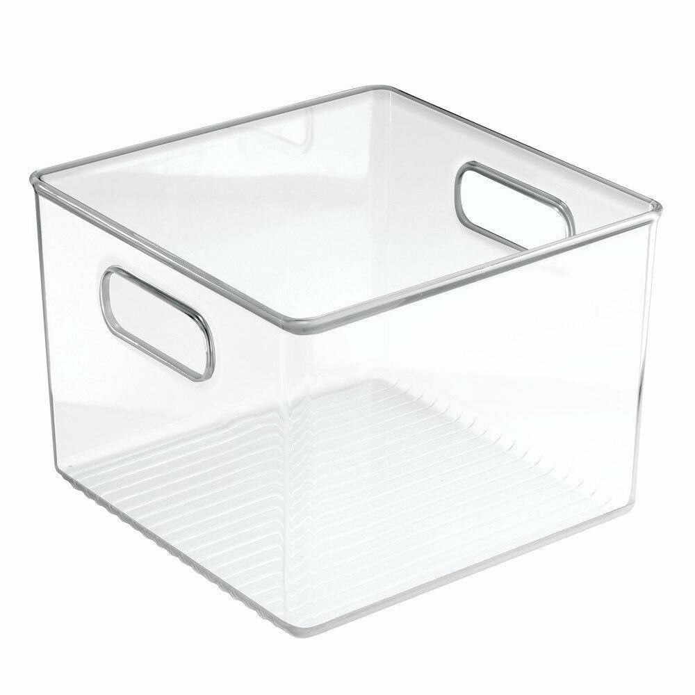 Förvaringslåda, fyrkantig, PANTRY BINZ, 20 x 20 x H15 cm, Klar