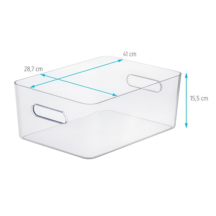 Förvaringslåda, Large, SMARTSTORE COMPACT L, 41 x 28,7 x H 15,5 cm