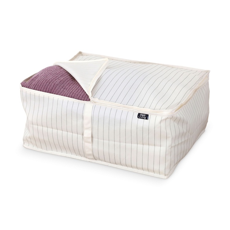 Förvaringslåda, Mjuk, TIVOLI COLLECTION, 55 x 45 x H 25 cm, Off White