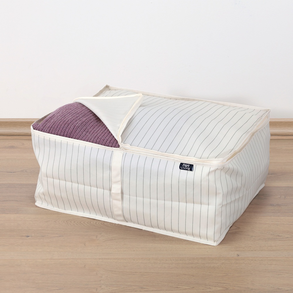 Förvaringslåda, Mjuk, TIVOLI COLLECTION, 55 x 45 x H 25 cm, Off White