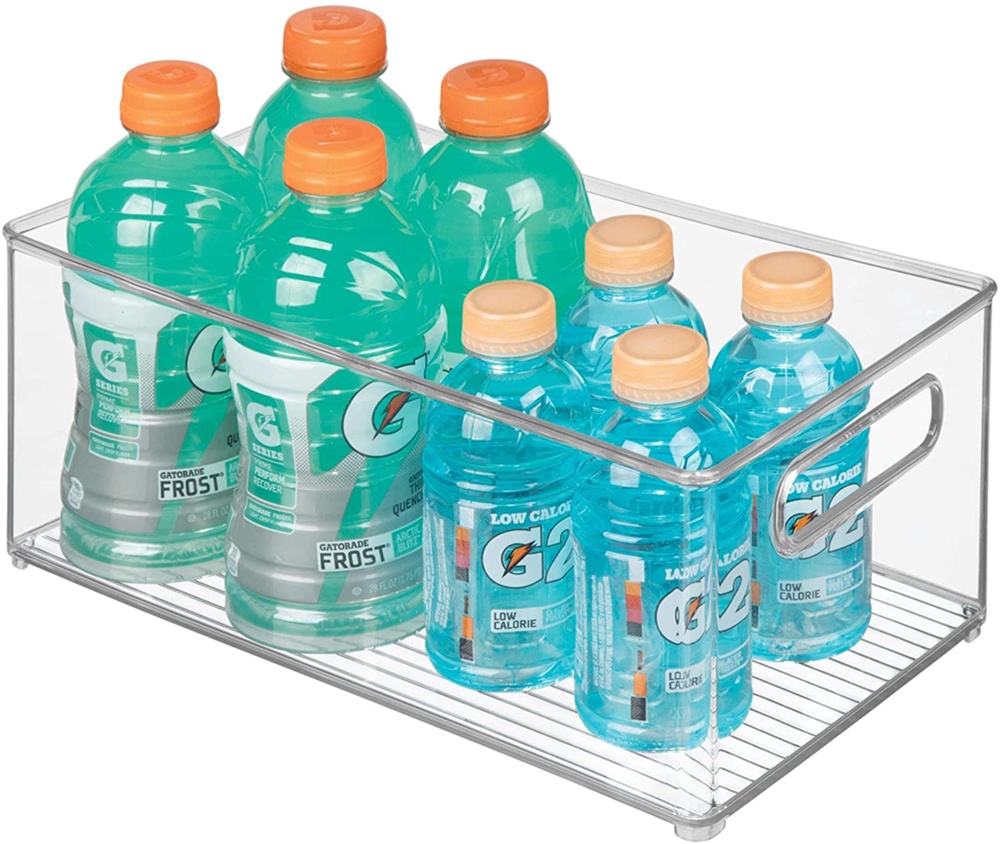 Förvaringslåda, PANTRY BIN XL, 20 x 37 x H15 cm, Transparent