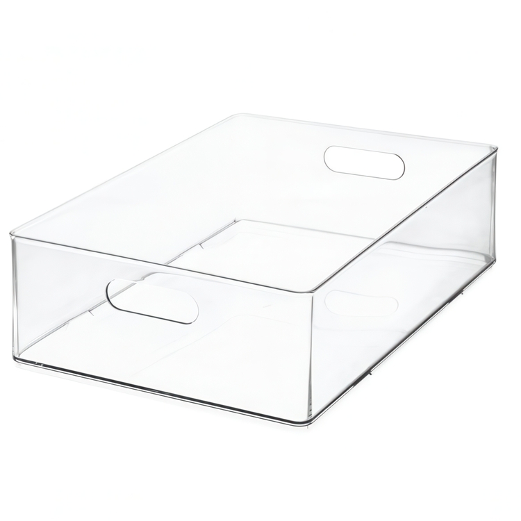 Förvaringslåda, THE HOME EDIT HAIR TOOL BIN, 25,4 x 38,1 x H10,8 cm, Klar