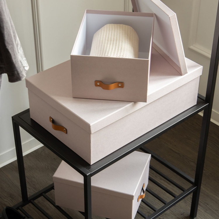 Förvaringslådor, Set med 3, BIGSO INGE RESTORE