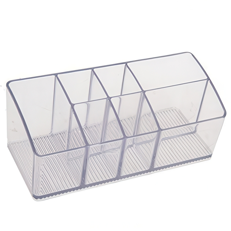Förvaringsställ, Litet, 7 fack, IN CABINET ORGANIZER, 17,8 x 7,6 x H 7 cm, Transparent