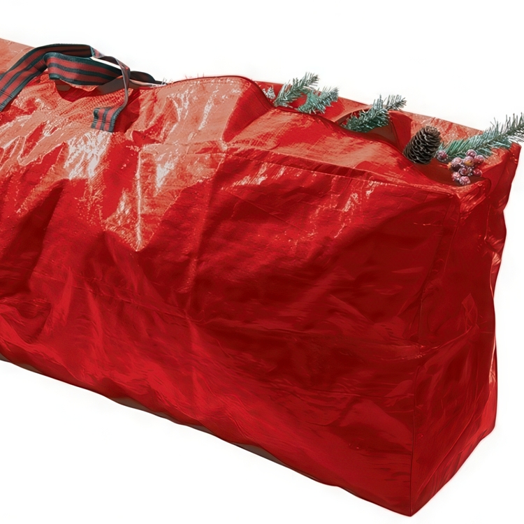 Förvaringsväska för Julgran, CHRISTMAS TREE, 120 x 30 x H 43 cm, Röd