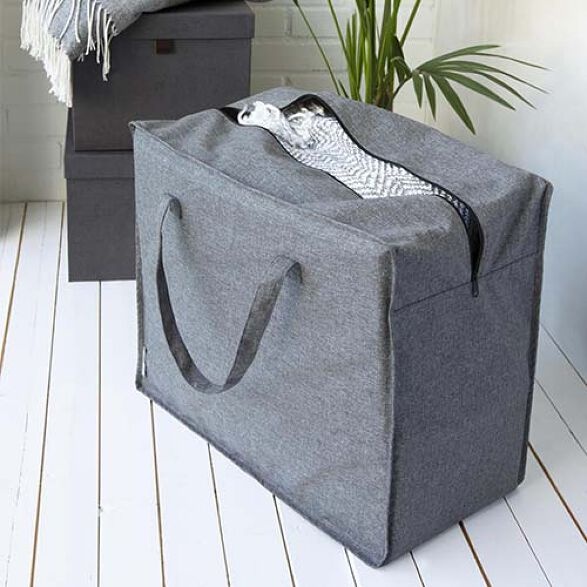 Förvaringsväska, BIGSO SOFT STORAGE BAG, 60 x 30 x H50 cm, Grå