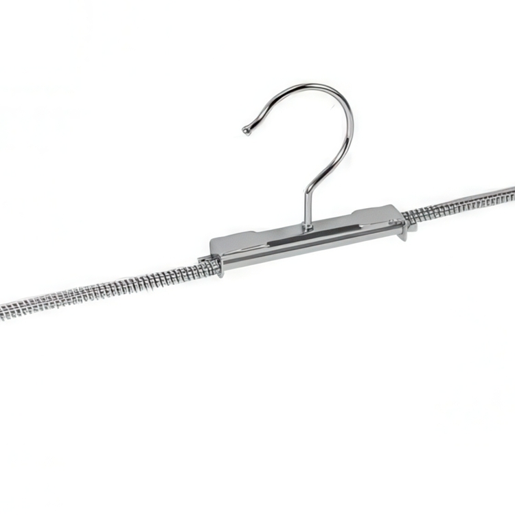 Galgar för Kjolar, 2 st, BLUE STRETCHER,Large 29 - 50 cm, Silver / Blå