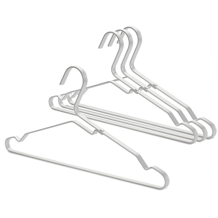 Galgar i Aluminium, 4 st, BRABANTIA NO STRETCH, 42 cm