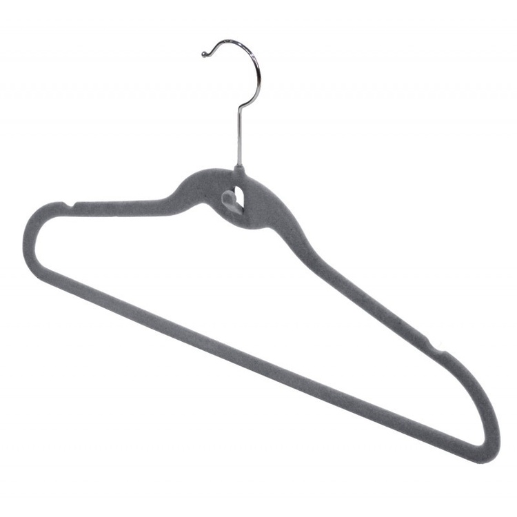 Galgar med extra krok, 3 st, VELVET CASCADE HANGER, 42 cm