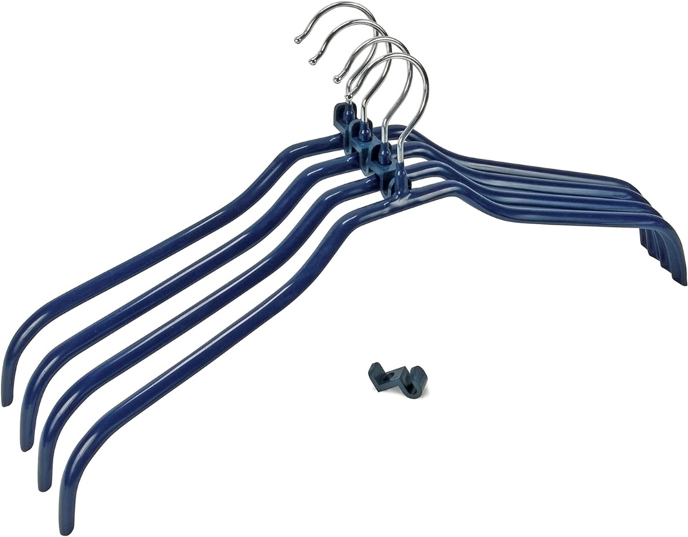 Galgar med extra krok, 4 st, BLUE CASCADE, 42 cm, Blåa