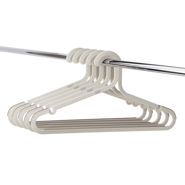 Galgar, Anti slip, 5 st, ORDERLY ANTI-TANGLE, Joseph Joseph, 41,5 cm, Grå-Beige