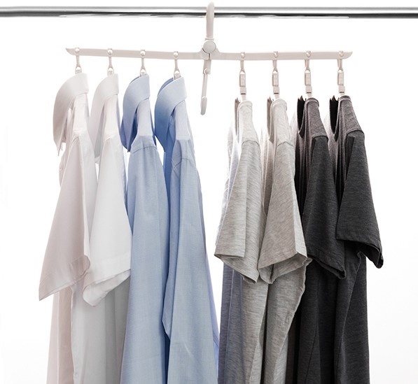Galgar, Platsbesparande, HANG IT 8-in-1 HANGER, Grå