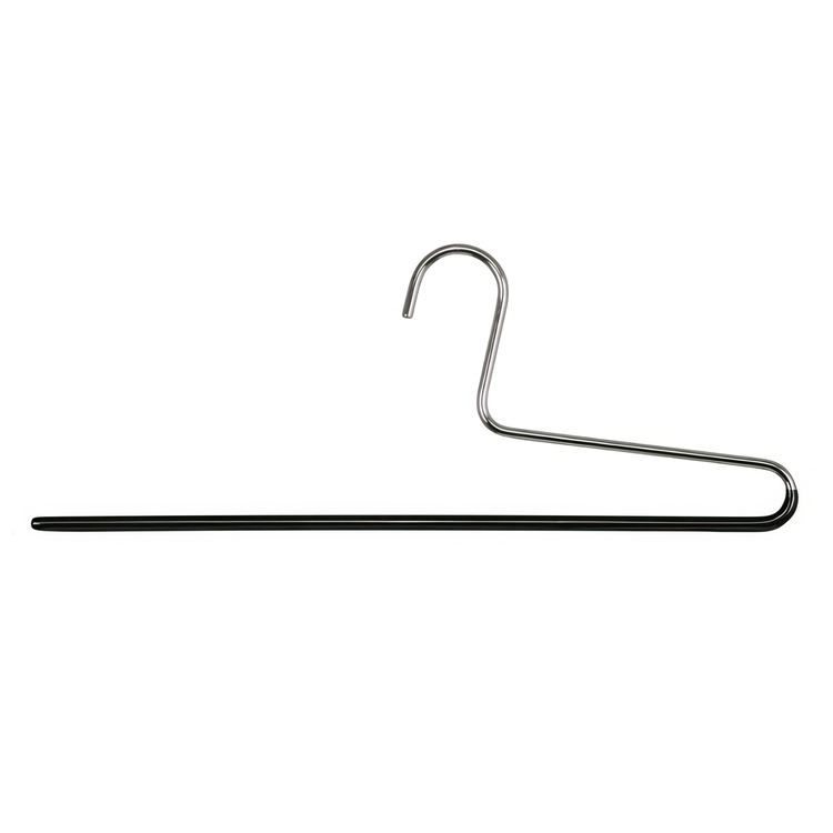 Galge för Byxor, Anti-Slip, MAWA CLASSIC HOSENBÜGEL, 35 cm, Svart / Silver
