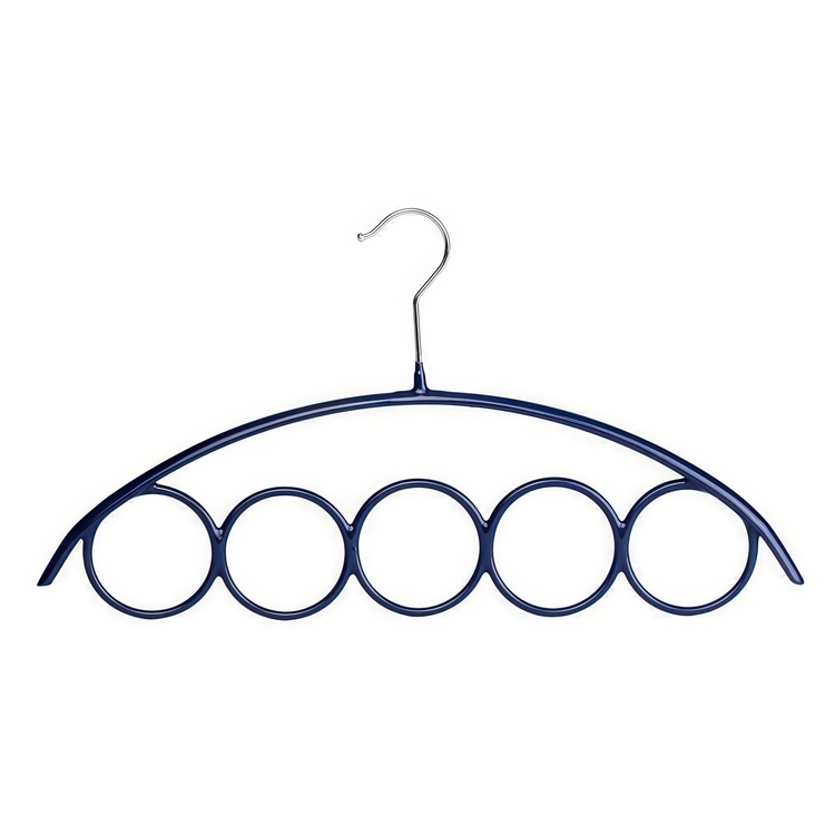 Galge för sjalar och halsdukar, BLUE 5 LOOP SCARF HOLDER, 42 cm, Blå