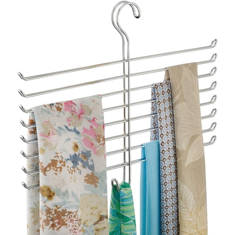 Galge i metall, för sjalar & halsdukar, CLASSICO SPINE SCARF HOLDER, Silver