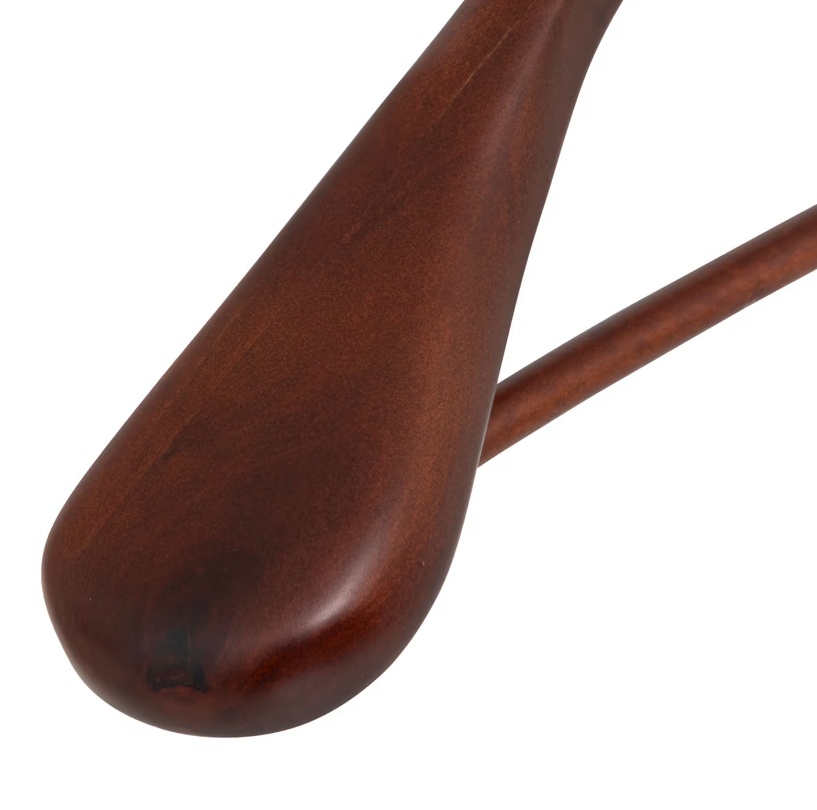 Galge i trä för kostym, THE ORGINAL WIDE SHOULDER, 45 cm, Brun