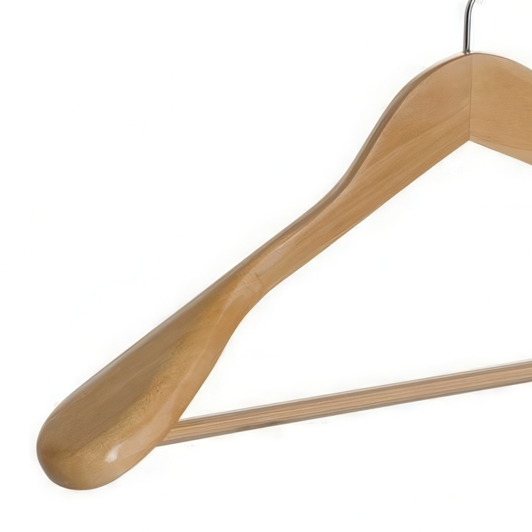 Galge i trä för kostym, WIDE SHOULDER, 45 cm