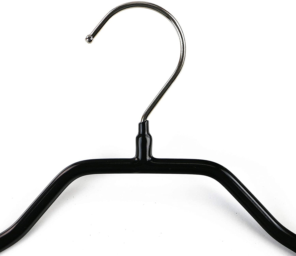 Galge med Anti-Slip, MAWA SILHOUETTE BASIC XL, 45 cm, Svart