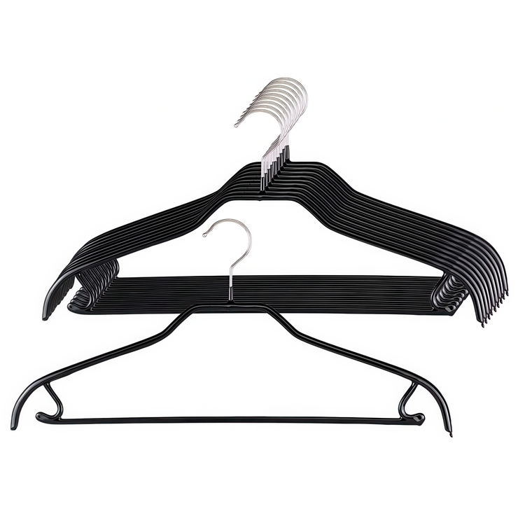Galge med Kjolkrokar. Platsbesparande, MAWA SILHOUETTE UNIVERSAL, 41 cm