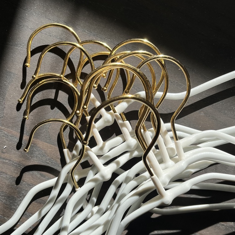 Galge, Extra tunn, Anti-Slip, MAWA THIN SPECIAL, 42 cm, Pärlvit / Guld